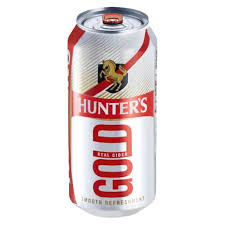 HUNTERS GOLD 440ML CAN